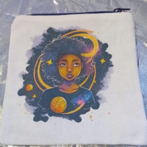 Star-lift Serenade - small, one of a kind, zipped purse